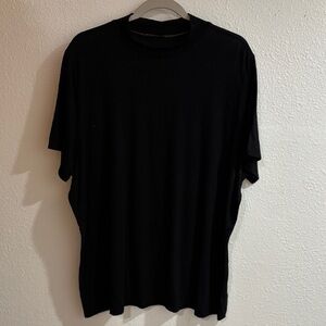 1545 Lane Bryant Plus Size Black Short Sleeve Tee